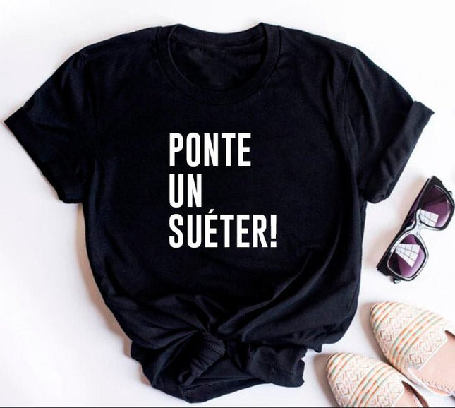 Polo Personalizado Mamá - Ponte un Sueter - Tienda Nébula