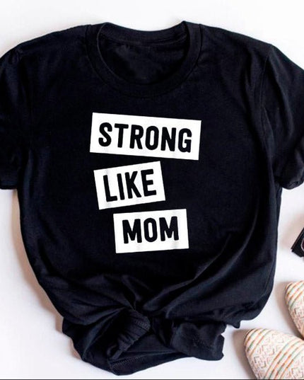 Polo Personalizado Mamá - Strong Like mom - Tienda Nébula