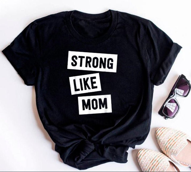 Polo Personalizado Mamá - Strong Like mom - Tienda Nébula