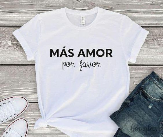 Polo Personalizado - Más Amor - Tienda Nébula