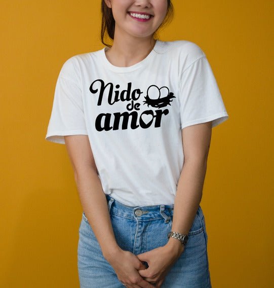 Polo Personalizado - Nido De Amor - Tienda Nébula