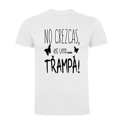 Polo Personalizado - No Crezcas Es Una Trampa - Tienda Nébula