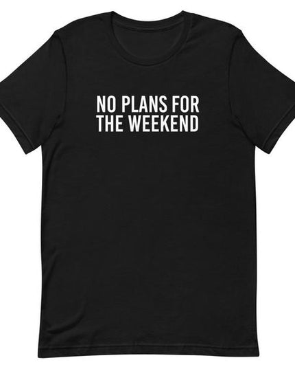 Polo Personalizado - No Plans For The Weekend - Tienda Nébula