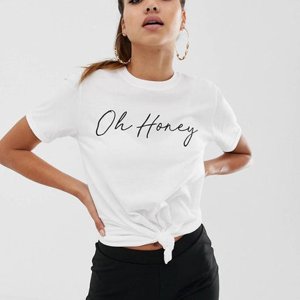 Polo Personalizado - Oh honey - Tienda Nébula