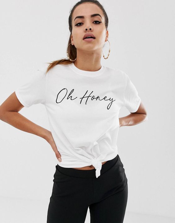 Polo Personalizado - Oh honey - Tienda Nébula
