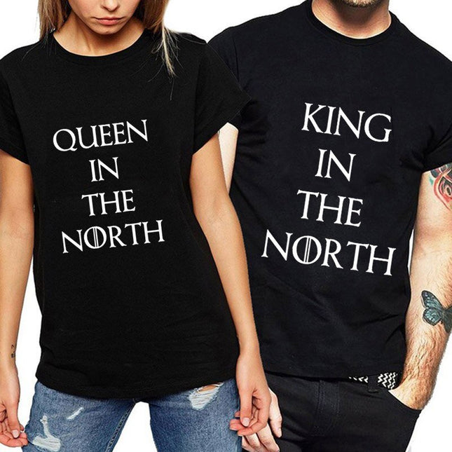 Polo Personalizado Pareja - Queen in the North - Tienda Nébula