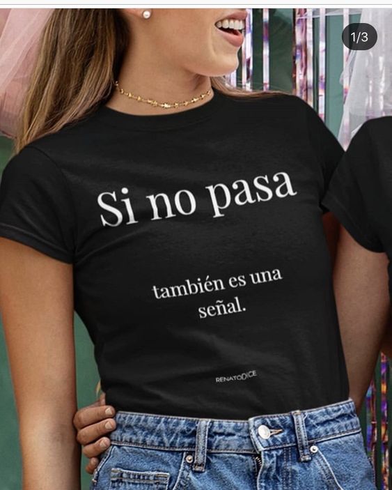 Polo Personalizado - Si No Pasa, También es una Señal - Tienda Nébula