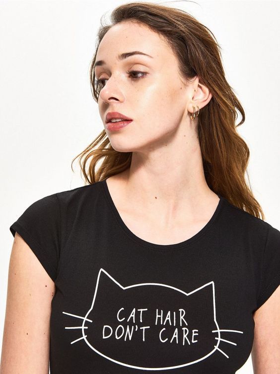 Polo Personalizado - Silueta gato - Tienda Nébula