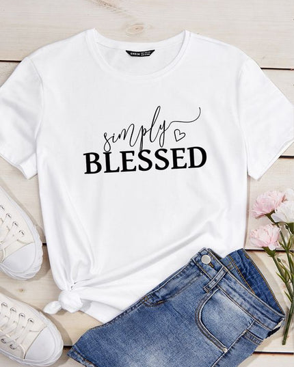 Polo Personalizado - Simply Blessed - Tienda Nébula