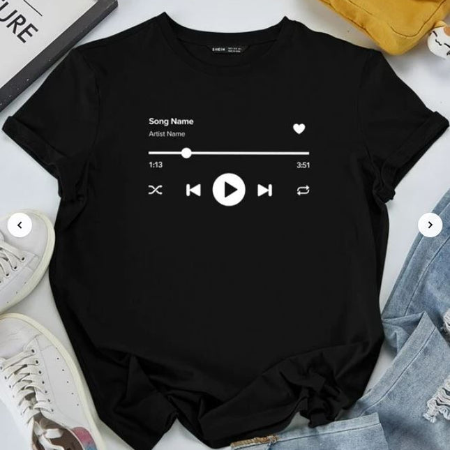 Polo Personalizado - Song Name - Tienda Nébula
