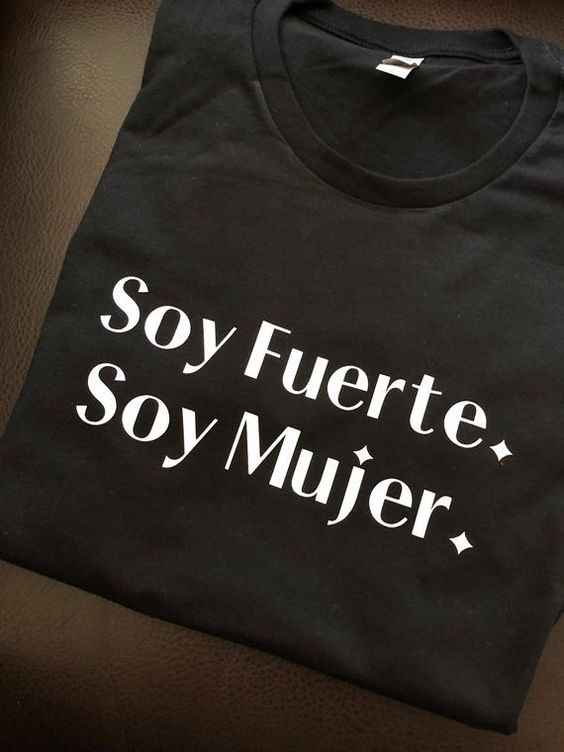 Polo Personalizado - Soy fuerte, soy mujer - Tienda Nébula