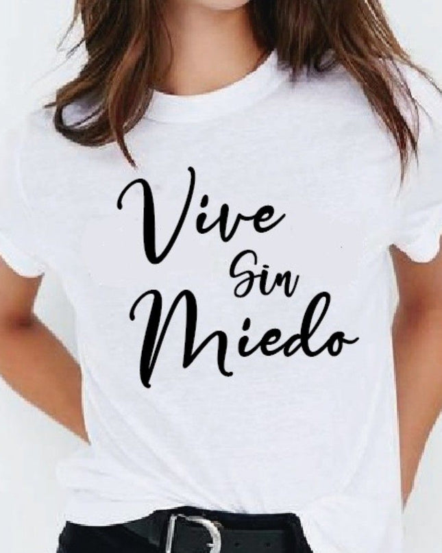 Polo Personalizado - Vive sin Miedo - Tienda Nébula