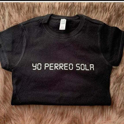 Polo Personalizado - Yo Perreo Sola - Tienda Nébula
