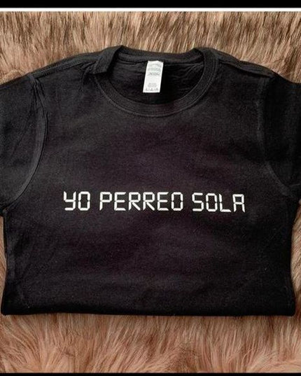 Polo Personalizado - Yo Perreo Sola - Tienda Nébula