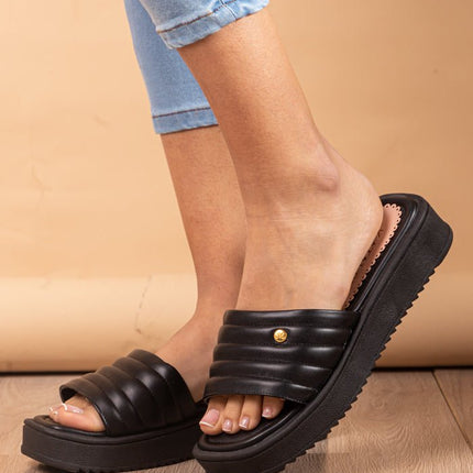 Sandalia Patras - Negro - Tienda Nébula