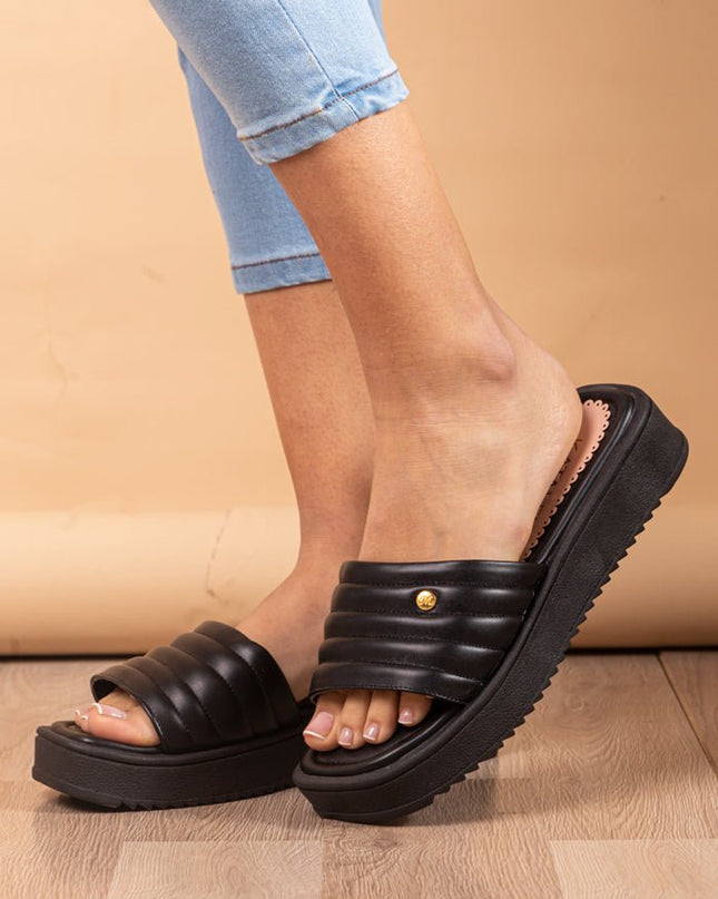 Sandalia Patras - Negro - Tienda Nébula