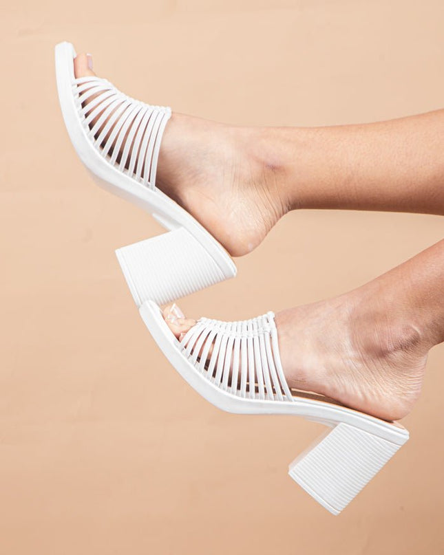 Sandalia Petropolis - Blanco - Tienda Nébula