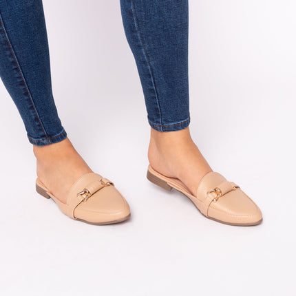 Sandalia Zurich 2 - Beige Cuero - Tienda Nébula