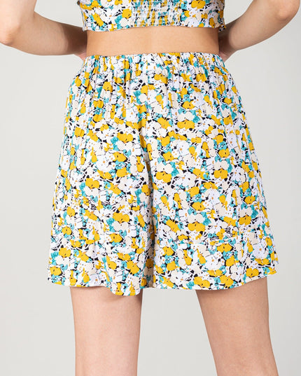 Short Liana - Amarillo - Tienda Nébula