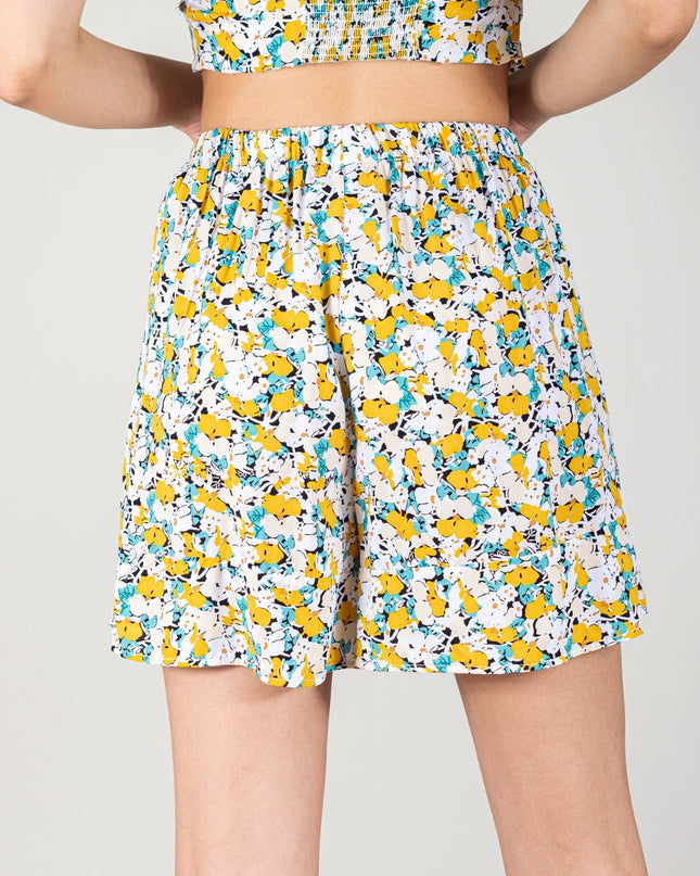 Short Liana - Amarillo - Tienda Nébula