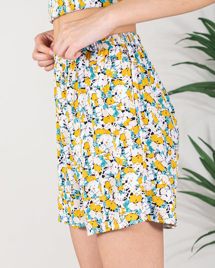 Short Liana - Amarillo - Tienda Nébula
