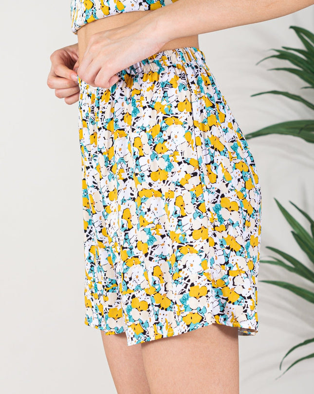 Short Liana - Amarillo - Tienda Nébula