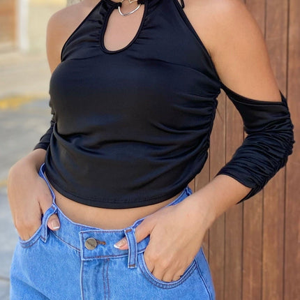 Top Amor - Negro - Tienda Nébula