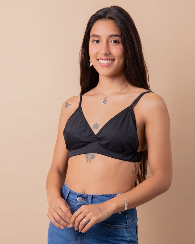 Top Mariel - Negro - Tienda Nébula