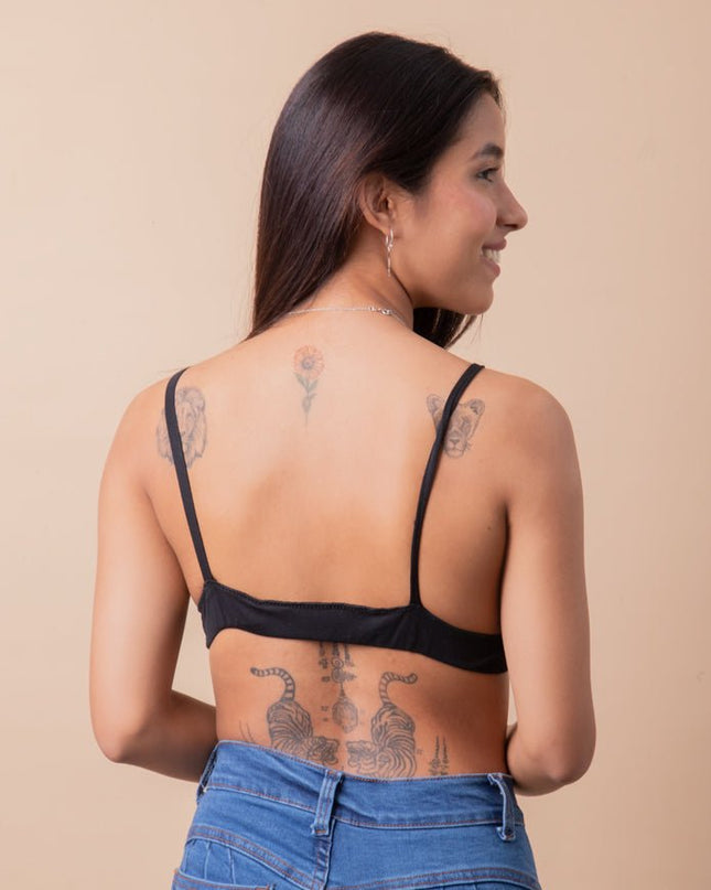 Top Mariel - Negro - Tienda Nébula
