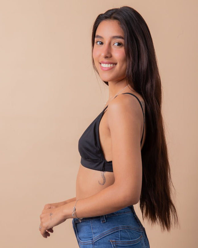 Top Mariel - Negro - Tienda Nébula
