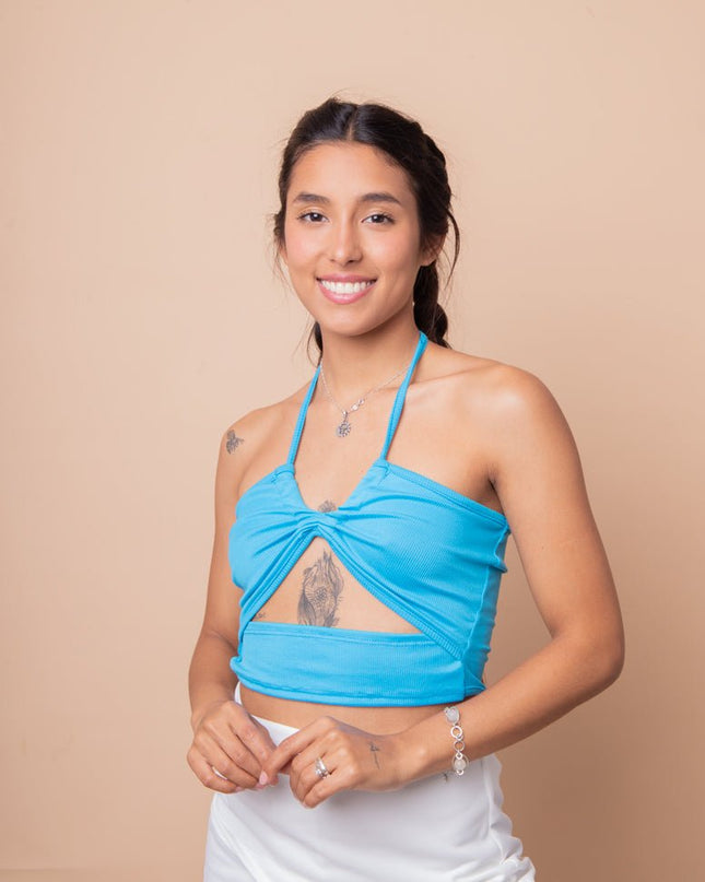 Top Yani - Azul - Tienda Nébula