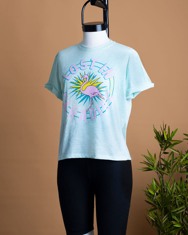 Polo California - Flamingo - Verde Agua