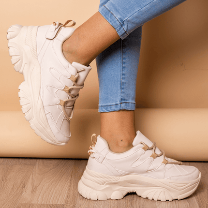 Zapatilla Albi - Beige - Tienda Nébula