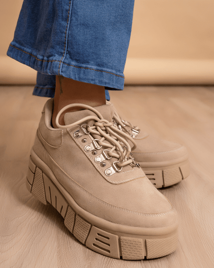Zapatilla Antilla - Beige - Tienda Nébula