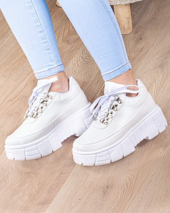 Zapatilla Antilla - Blanco - Tienda Nébula