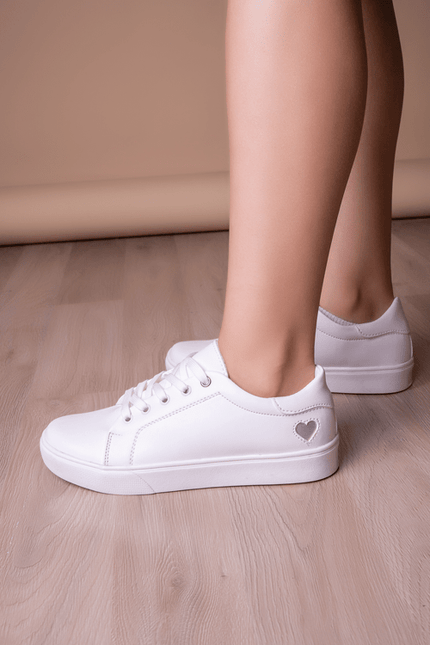Zapatilla Arezzo - Blanco - Tienda Nébula