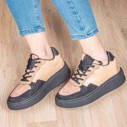 Zapatilla Cancun - Beige Rosado - Tienda Nébula