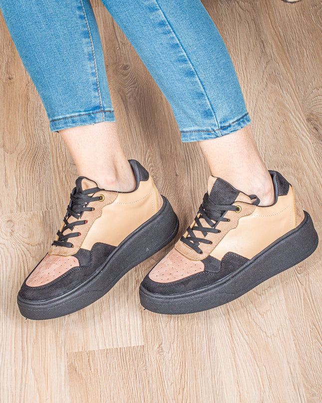Zapatilla Cancun - Beige Rosado - Tienda Nébula
