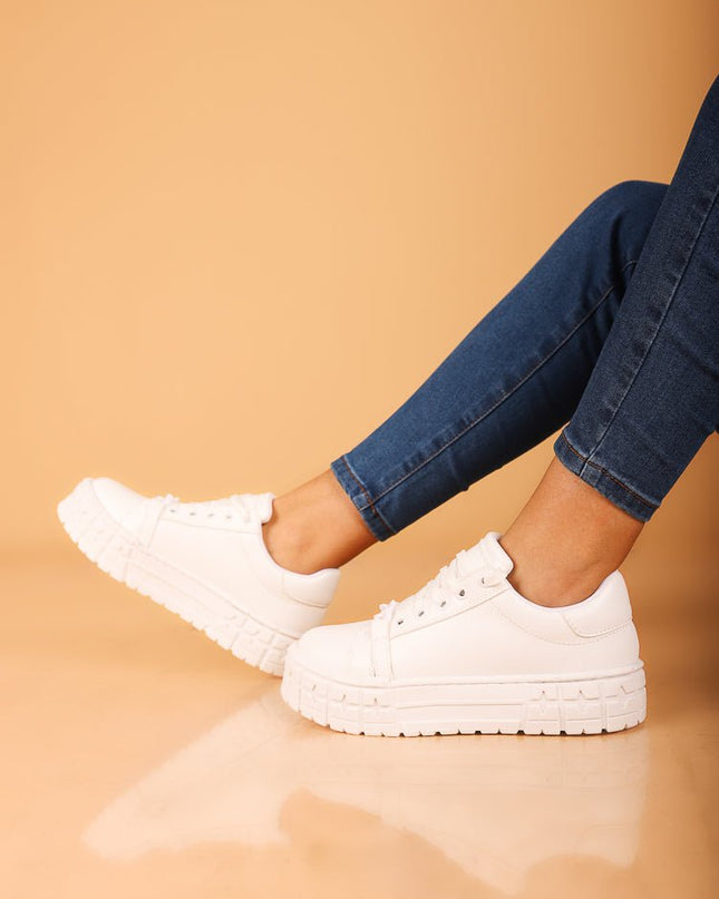 Zapatilla Dublin - Blanco - Tienda Nébula