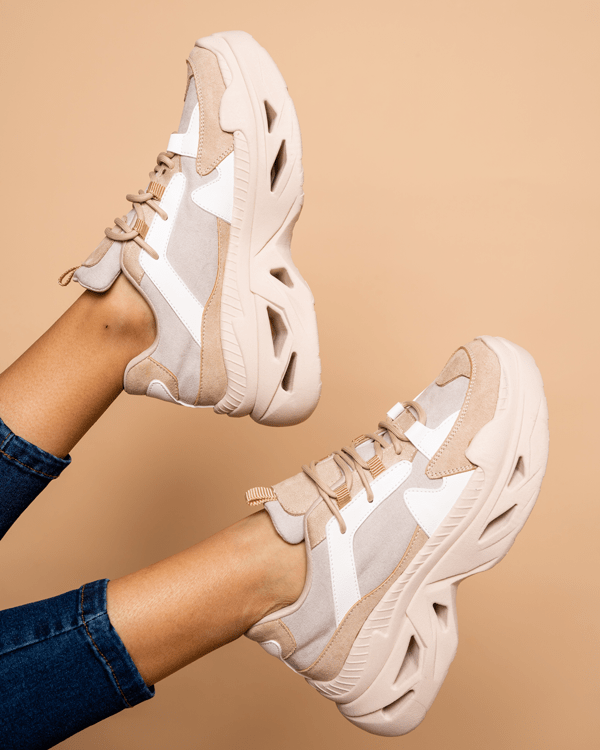 Zapatilla Gia - Beige - Tienda Nébula