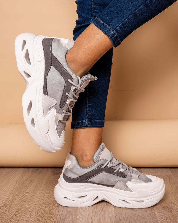Zapatilla Gia - Gris - Tienda Nébula