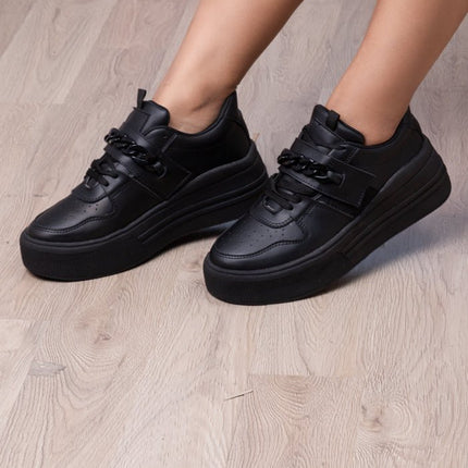 Zapatilla Helsinki - Negro - Tienda Nébula