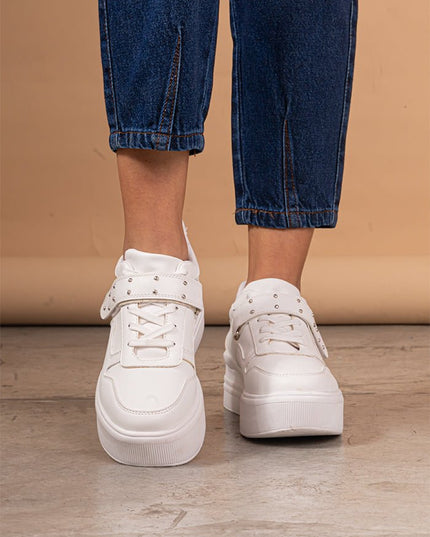 Zapatilla Heras - Blanco - Tienda Nébula