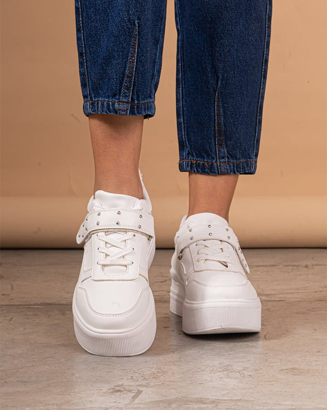 Zapatilla Heras - Blanco - Tienda Nébula