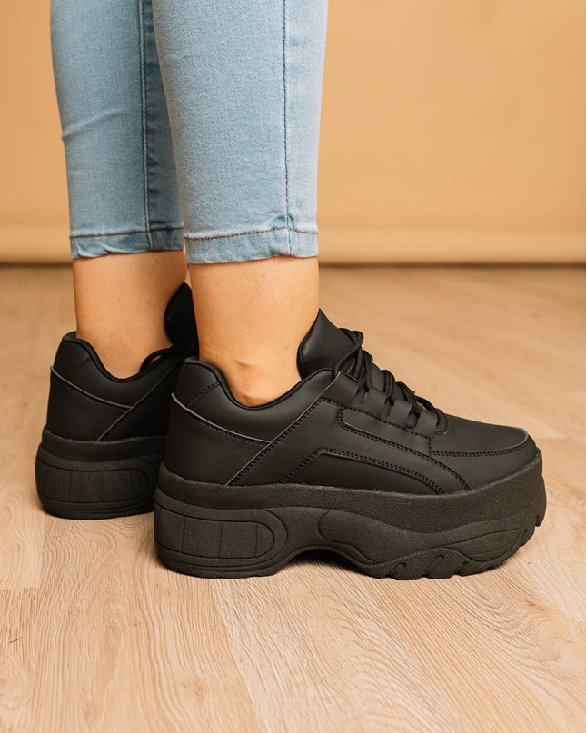 Zapatilla Ica - Negro - Tienda Nébula