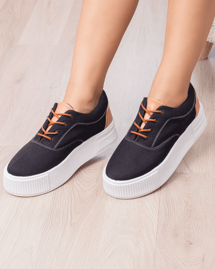 Zapatilla Interlagos - Negro - Tienda Nébula