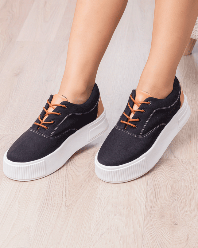 Zapatilla Interlagos - Negro - Tienda Nébula