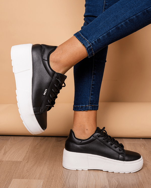 Zapatilla Kioto - Negro - Tienda Nébula