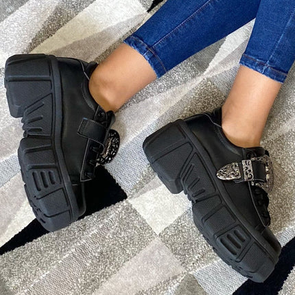 Zapatilla Konya - Negro - Tienda Nébula