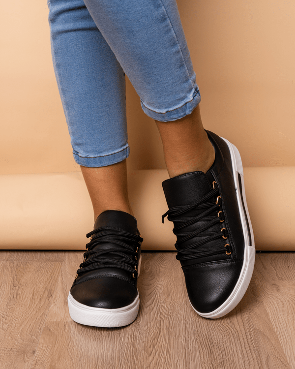 Zapatilla Leticia - Negro - Tienda Nébula